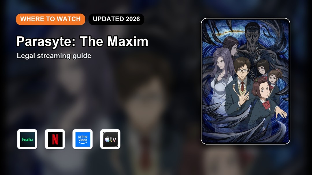 Where to Watch Parasyte: The Maxim Online in 2026 featured image