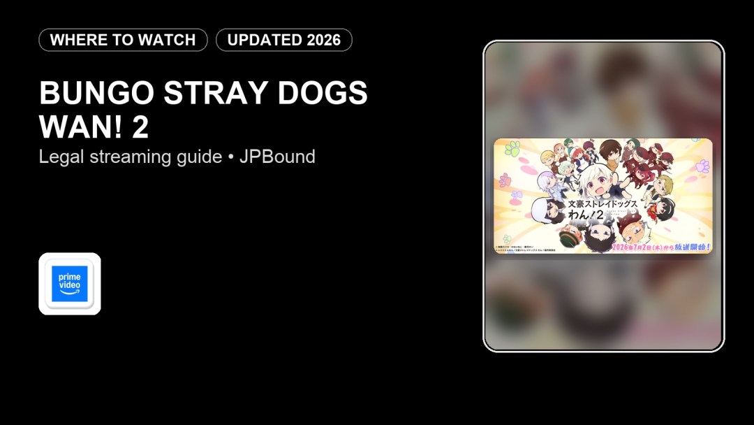 Bungo Stray Dogs WAN! 2 featured image