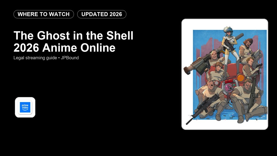 Where to Watch The Ghost in the Shell 2026 Anime Online featured image
