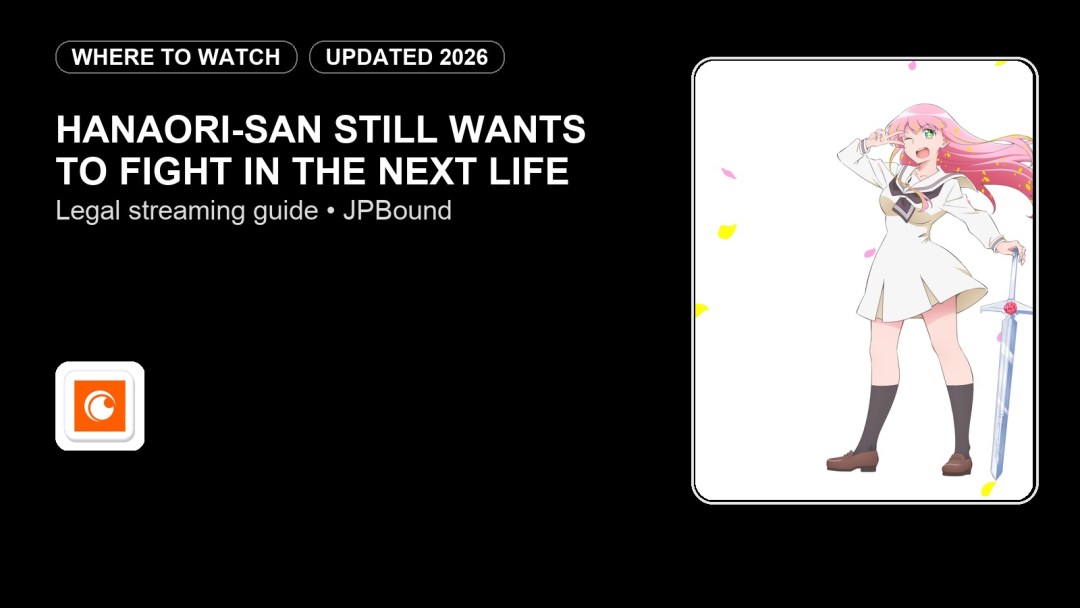 Where to Watch Hanaori-san Still Wants to Fight in the Next Life Online in 2026 featured image