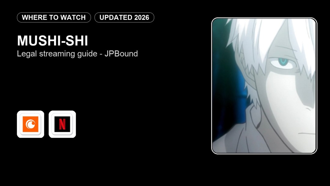 Where to Watch Mushi-Shi Online in 2026 featured image