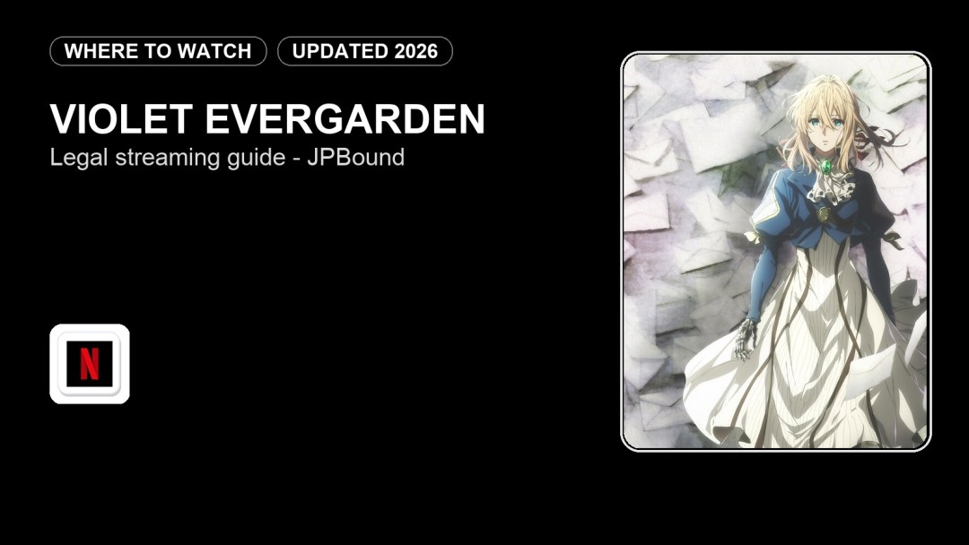 Where to Watch Violet Evergarden Online in 2026 featured image