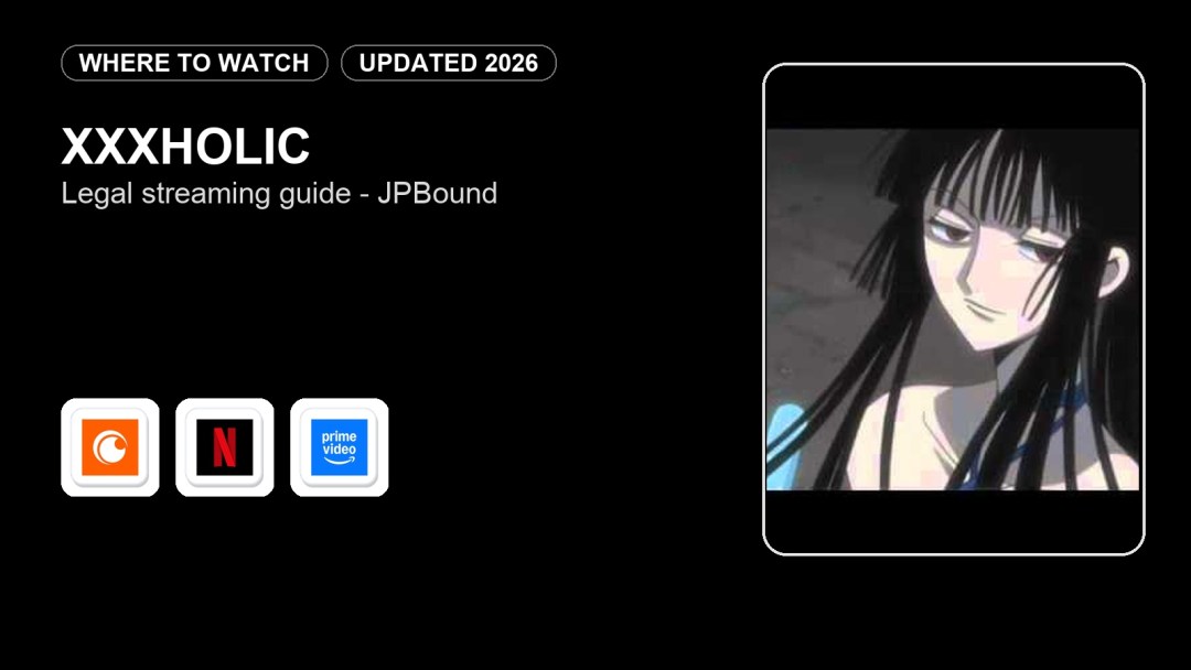 Where to Watch xxxHOLiC Online in 2026 featured image