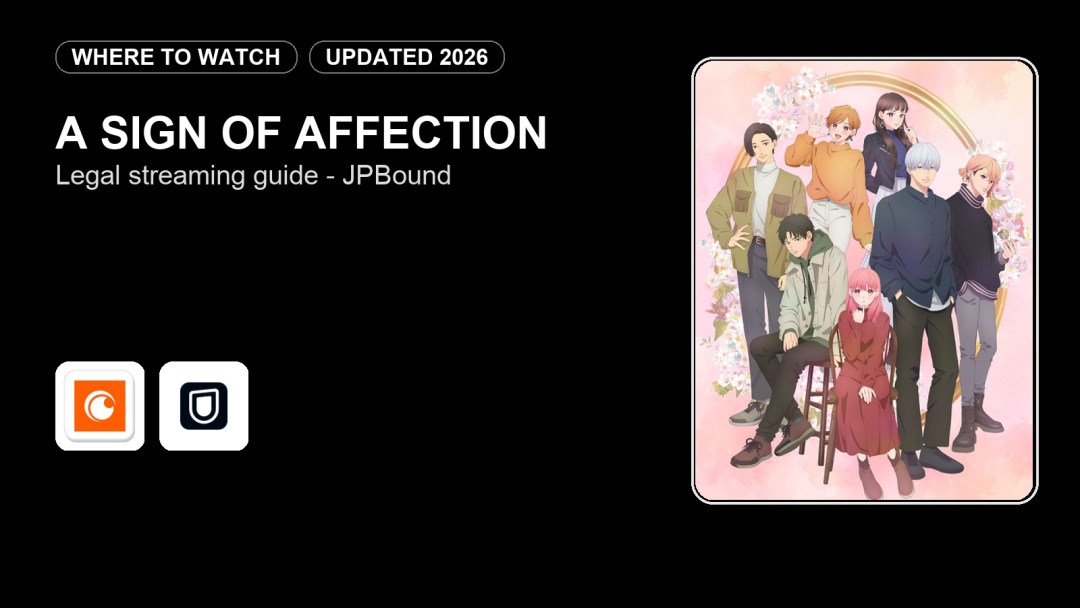 Where to Watch A Sign of Affection Online in 2026 featured image