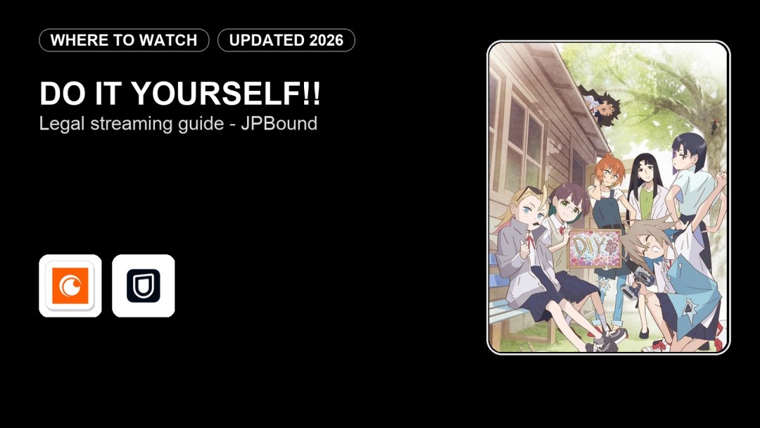Where to Watch Do It Yourself!! Online in 2026 featured image