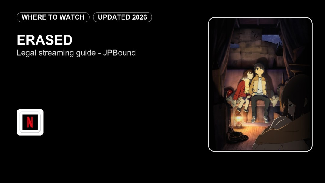 Where to Watch ERASED Online in 2026 featured image