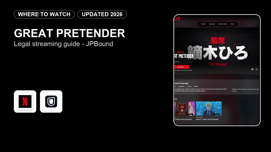 Where to Watch Great Pretender Online in 2026 featured image
