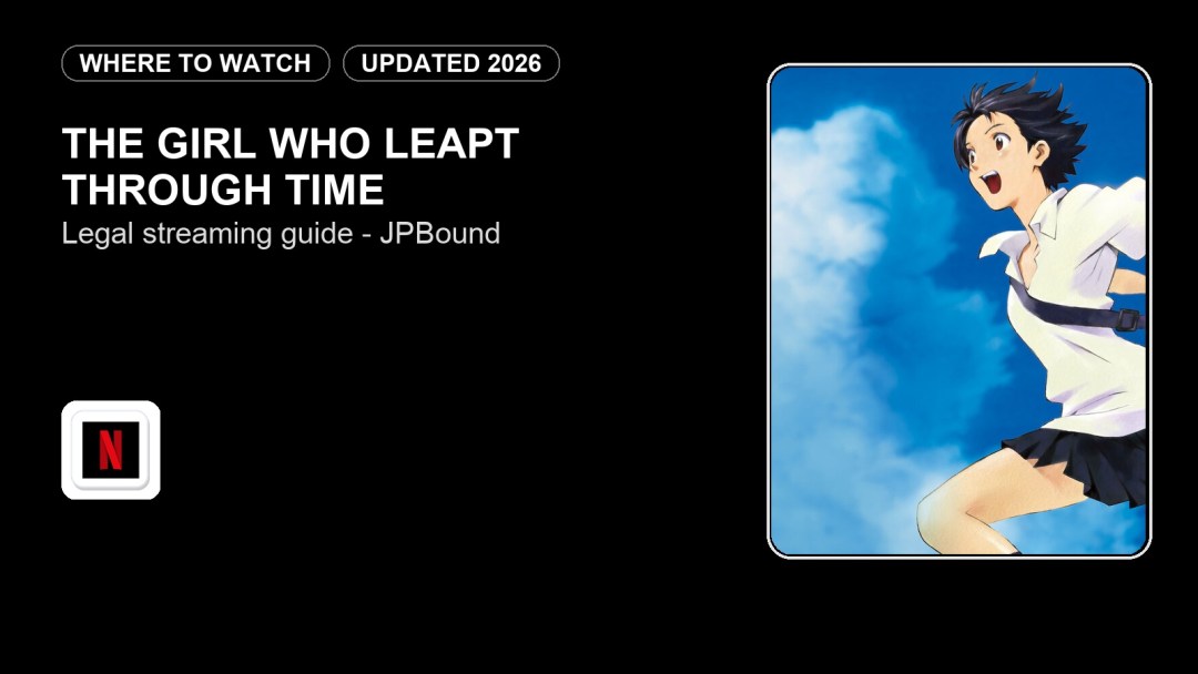 Where to Watch The Girl Who Leapt Through Time Online in 2026 featured image
