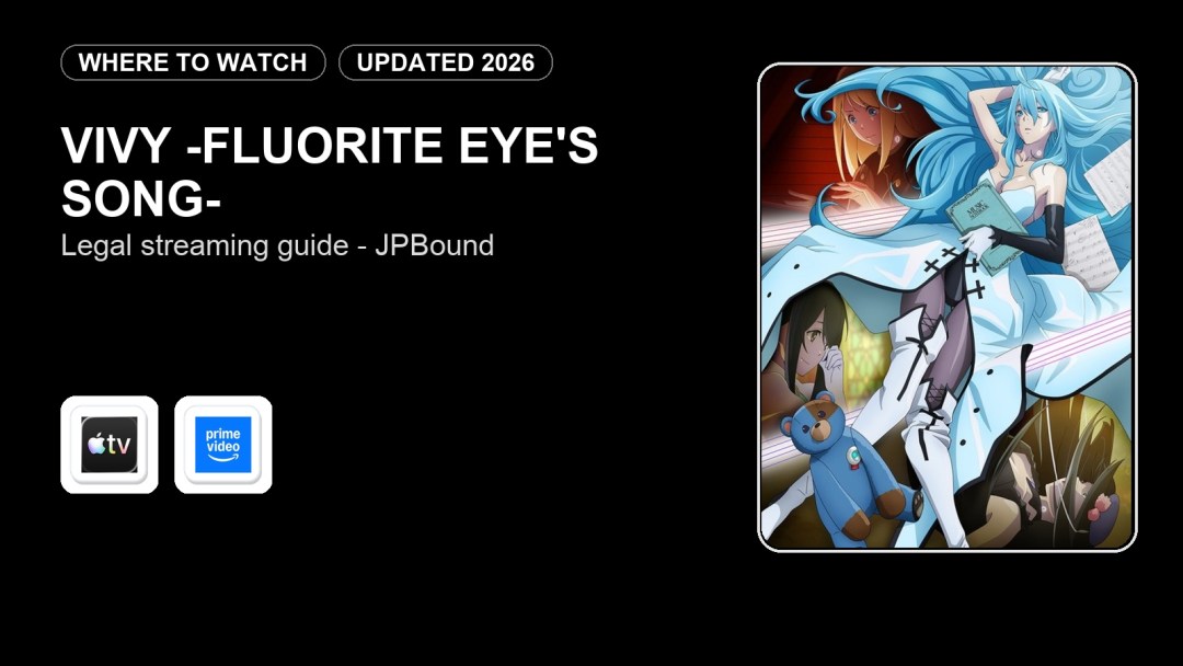 Where to Watch Vivy -Fluorite Eye's Song- Online in 2026 featured image