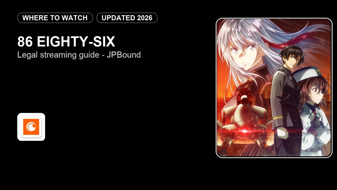 Where to Watch 86 EIGHTY-SIX Online in 2026 featured image