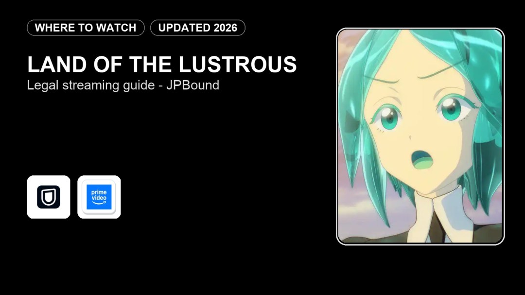 Where to Watch Land of the Lustrous Online in 2026 featured image
