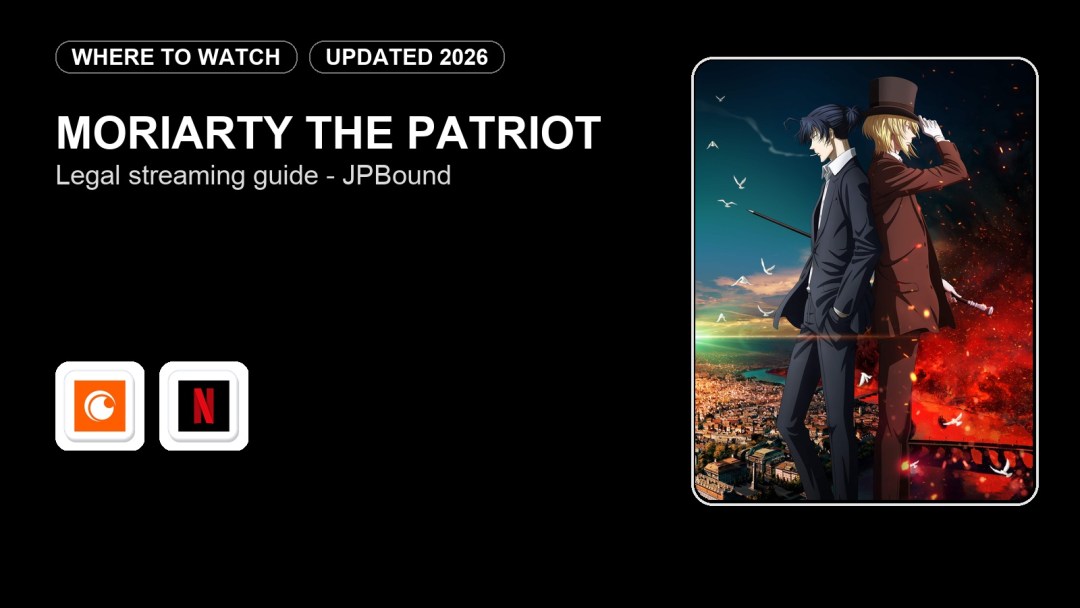 Where to Watch Moriarty the Patriot Online in 2026 featured image