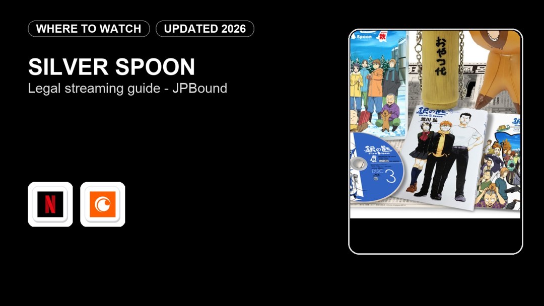 Where to Watch Silver Spoon Online in 2026 featured image