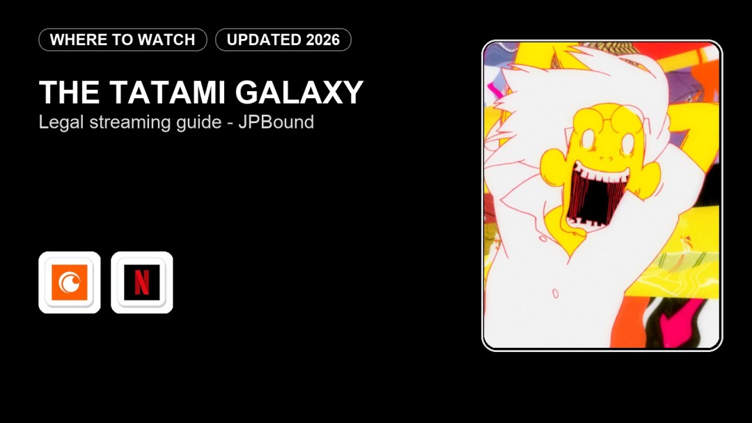 Where to Watch The Tatami Galaxy Online in 2026 featured image