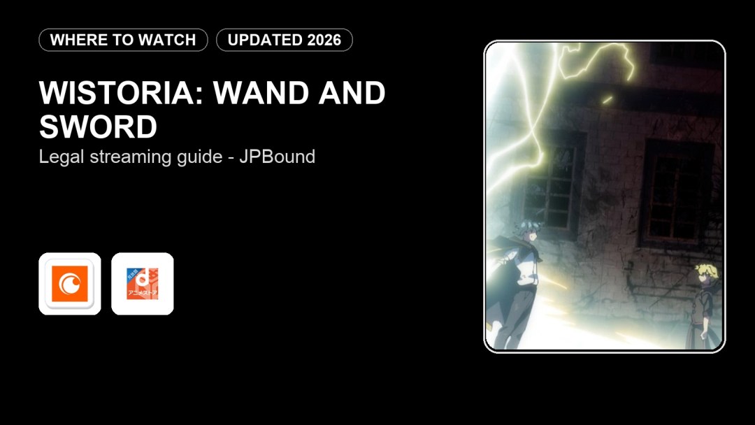 Where to Watch Wistoria: Wand and Sword Online (Updated 2026) featured image
