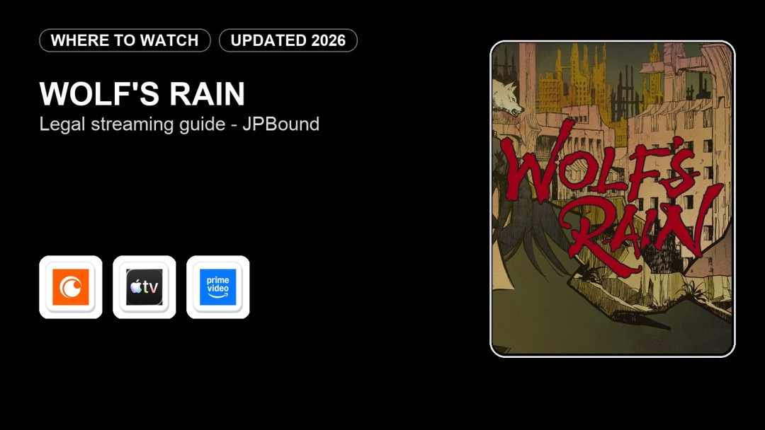 Where to Watch Wolf's Rain Online in 2026 featured image